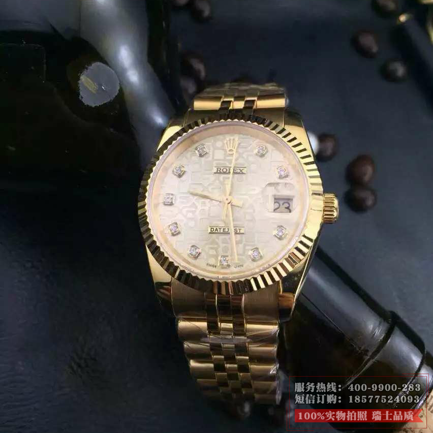 劳力士(ROLEX)日志型系列 18K全金 男士自动机械运动表  蓝宝石镜面 高端男士腕表