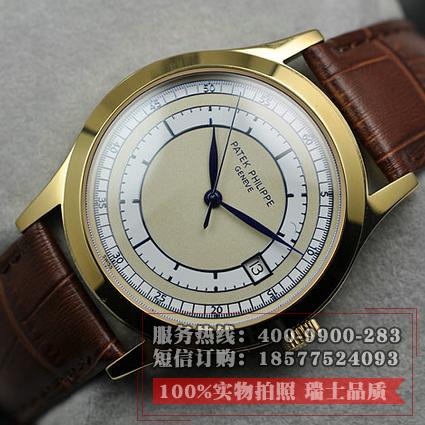 百达翡丽Patek Philippe 古典表系列 18K金 男士自动机械手表  香港组装 