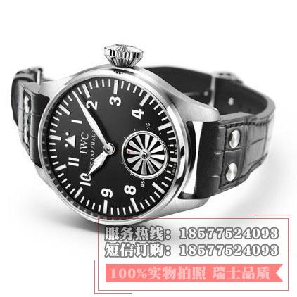 【高端】万国IWC 飞行员系列 涡轮大飞（IWC Big Pilot 5003） 男士自动机械腕表  瑞士动能机械机芯  原装表扣