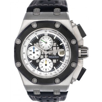 爱彼-Audemars Piguet 爱彼皇家橡树离岸型系列26078IO.OO.D001VS.01腕表 黑面 男士机械手表 