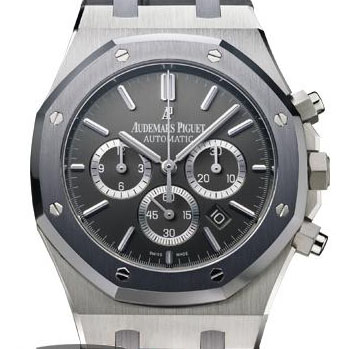 爱彼-Audemars Piguet皇家橡树系列 chronograph 计时码表 26325TS.OO.D005CR.01 里奥内尔·梅西 男士机械手表