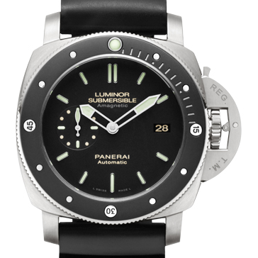 Panerai 沛纳海 LUMINOR SUBMERSIBLE 1950 AMAGNETIC 3 DAYS AUTOMATIC TITANIO Pam00389/Pam389