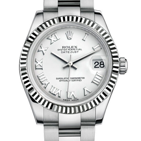 【爆款】劳力士(ROLEX)女装蚝式恒动系列178274 白面 女士自动机械表手表  香港组装 