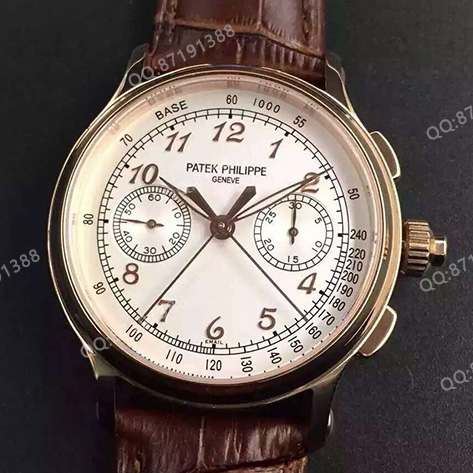 百达翡丽PATEK PHILIPPE SA 超级复杂功能时计系列 5370P-001 18K玫瑰金 男士自动机械手表 香港组装 