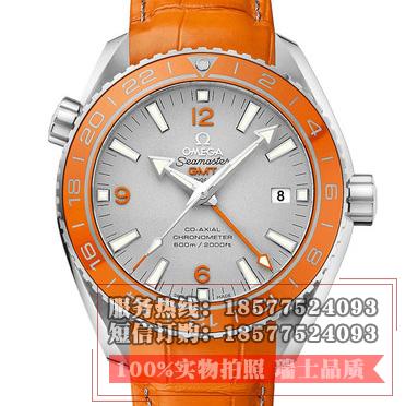 欧米茄Omega 海马系列海洋宇宙GMT橙色陶瓷圈232.93.44.22.99.001 自动机械男表 香港组装