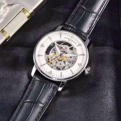 江诗丹顿Vacheron Constantin 男女对表 情侣缕空自动机械透底手表 香港组装 