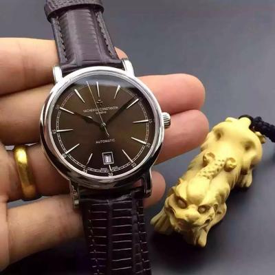 江诗丹顿Vacheron Constantin 传承系列简约款  自动机械透底手表  男士手表