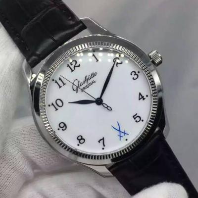 格拉苏蒂 Glashütte Original Senator 参议员系列 白面 男士自动机械手表  香港组装